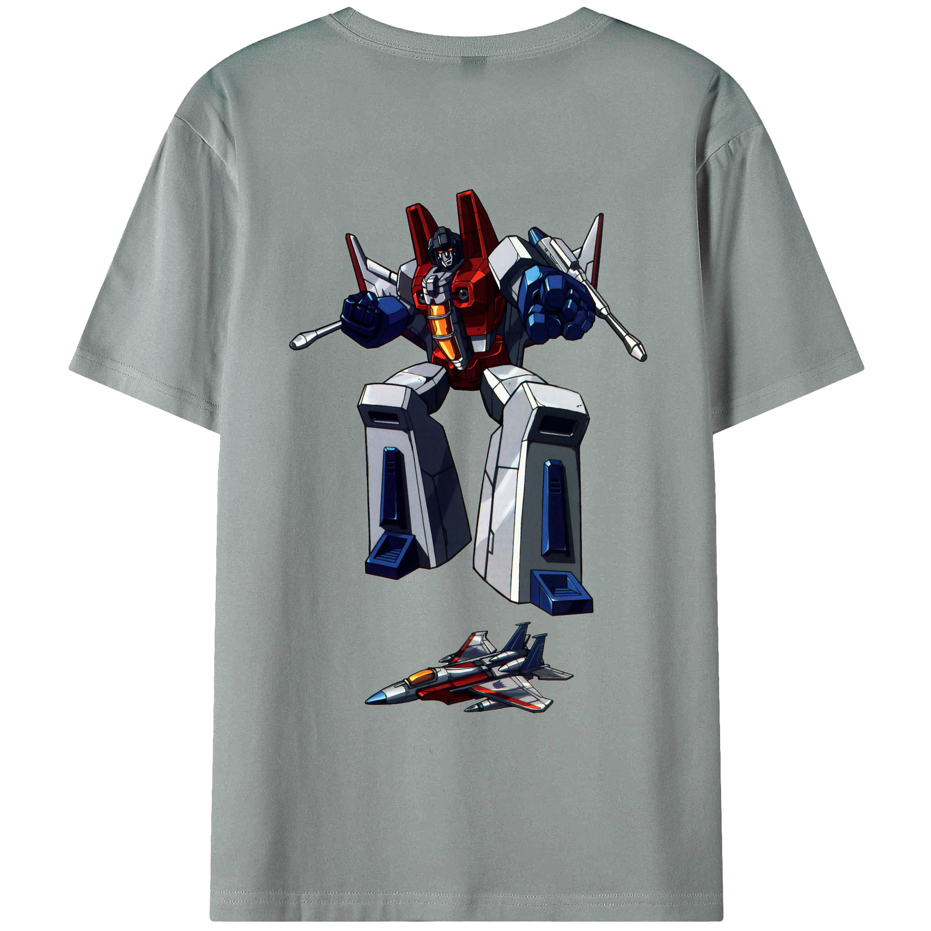 （画像用）  綿100％ メンズ半袖Tシャツ（バックプリント） 通気性